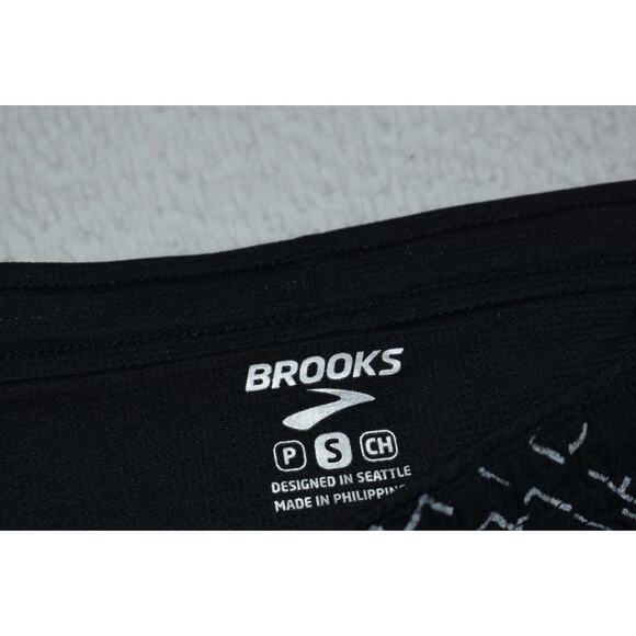 Brooks Lined Running Shorts Mens Size Small Performance Polyester Reflective - Picture 3 of 4